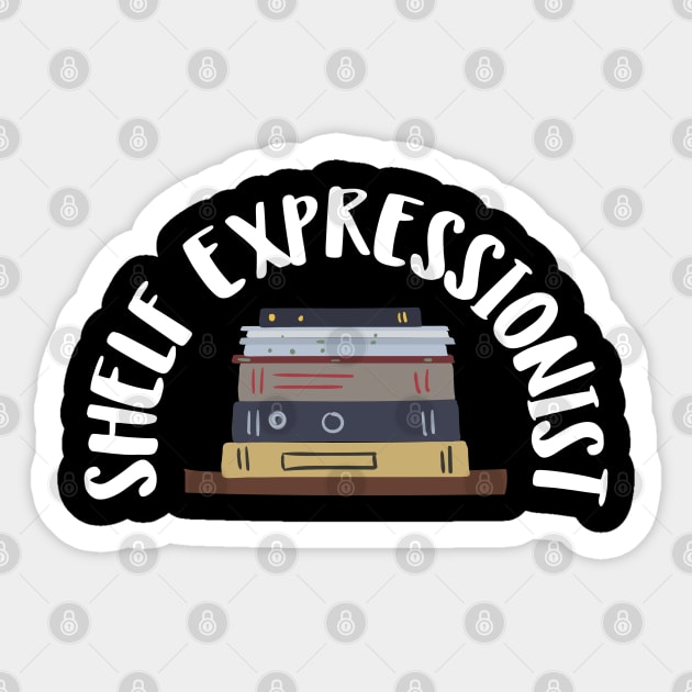 shelf expressionist Sticker by juinwonderland 41